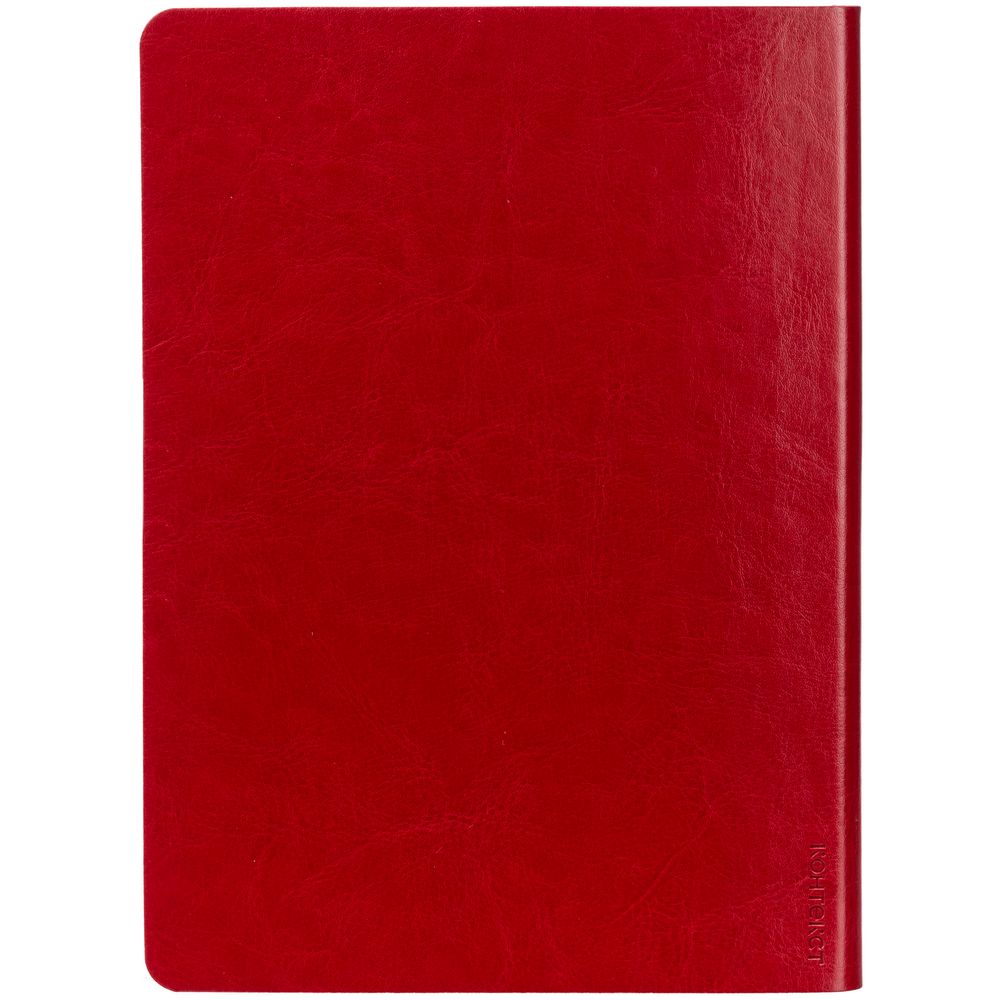 Ежедневник Slip, недатированный, красный, тонированная бумага
