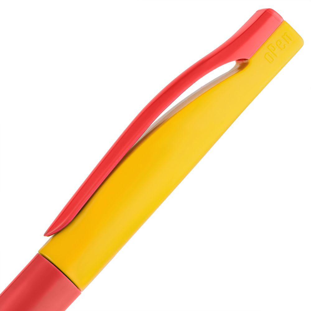 Ручка шариковая Pin Special, красно-желтая