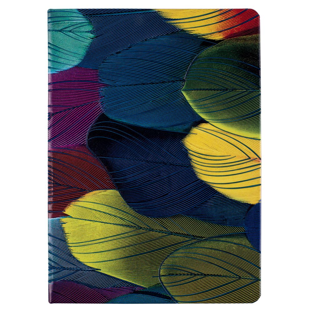 Ежедневник Butterfly Peacock, синий, недатированный
