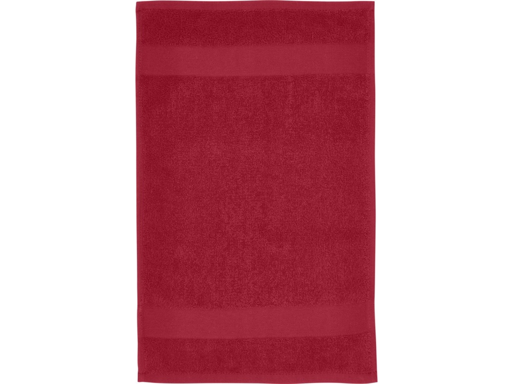 Хлопковое полотенце для ванной Sophia 30x50 см плотностью 450 г/м2, красный