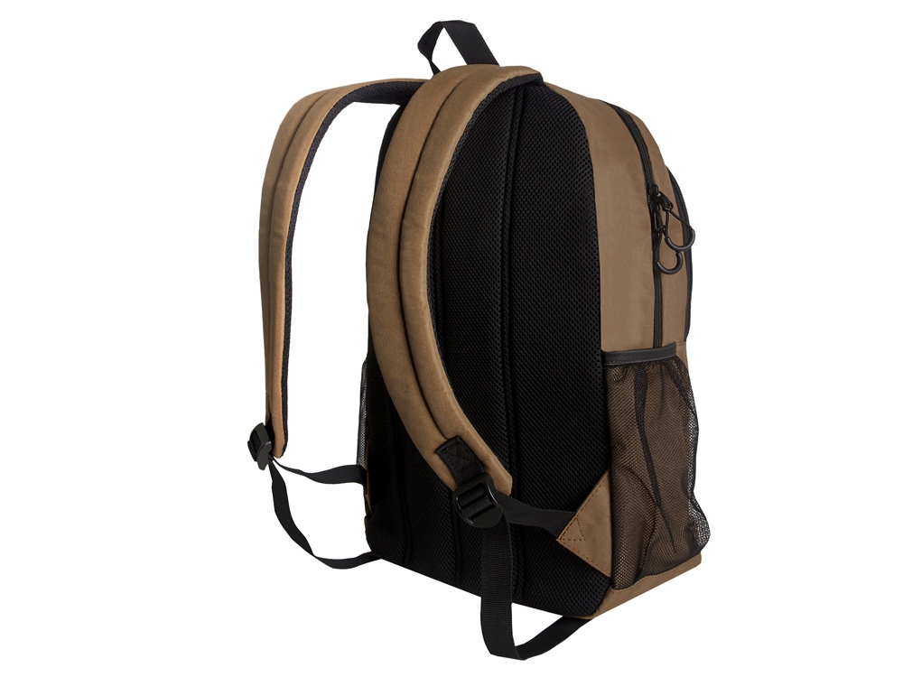 Рюкзак TORBER ROCKIT с отделением для ноутбука 15,6, коричневый, полиэстер 600D, 46 х 30 x 13