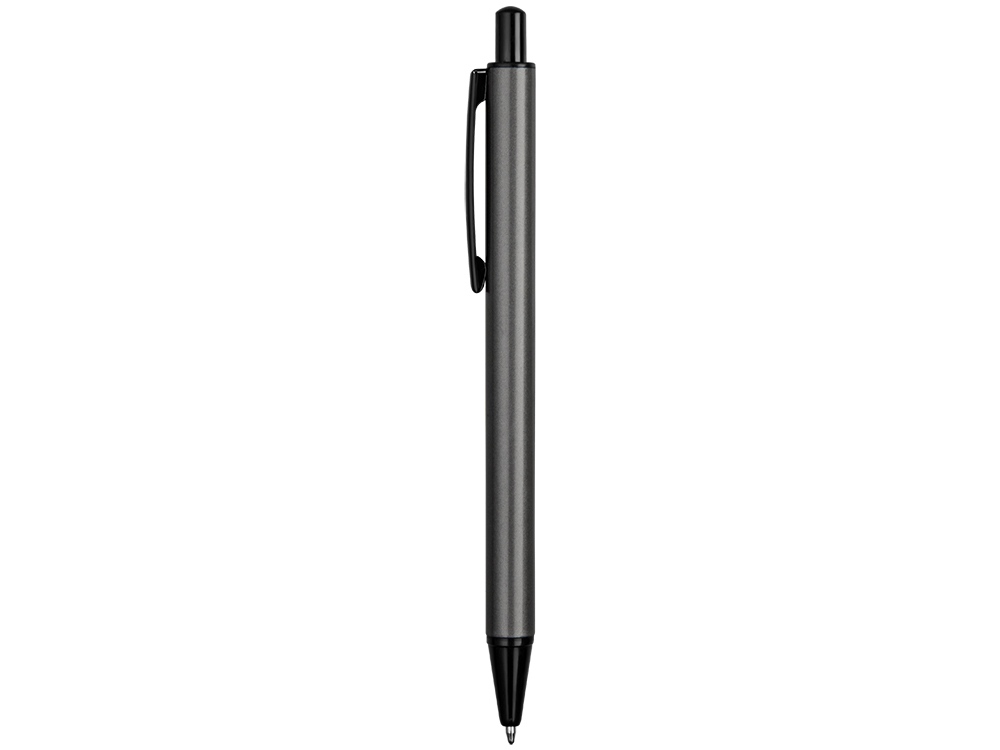 Ручка металлическая шариковая Iron, серый/черный