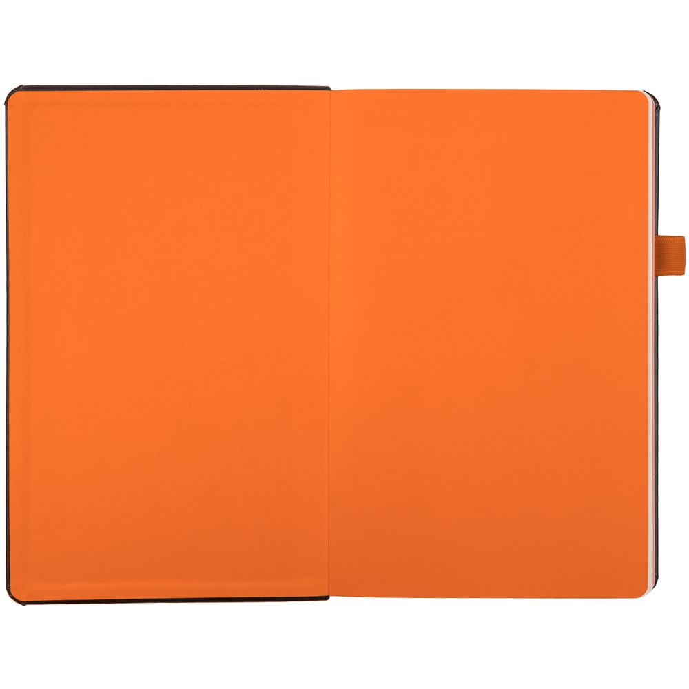 Ежедневник Ton, недатированный, ver. 1, черный с оранжевым