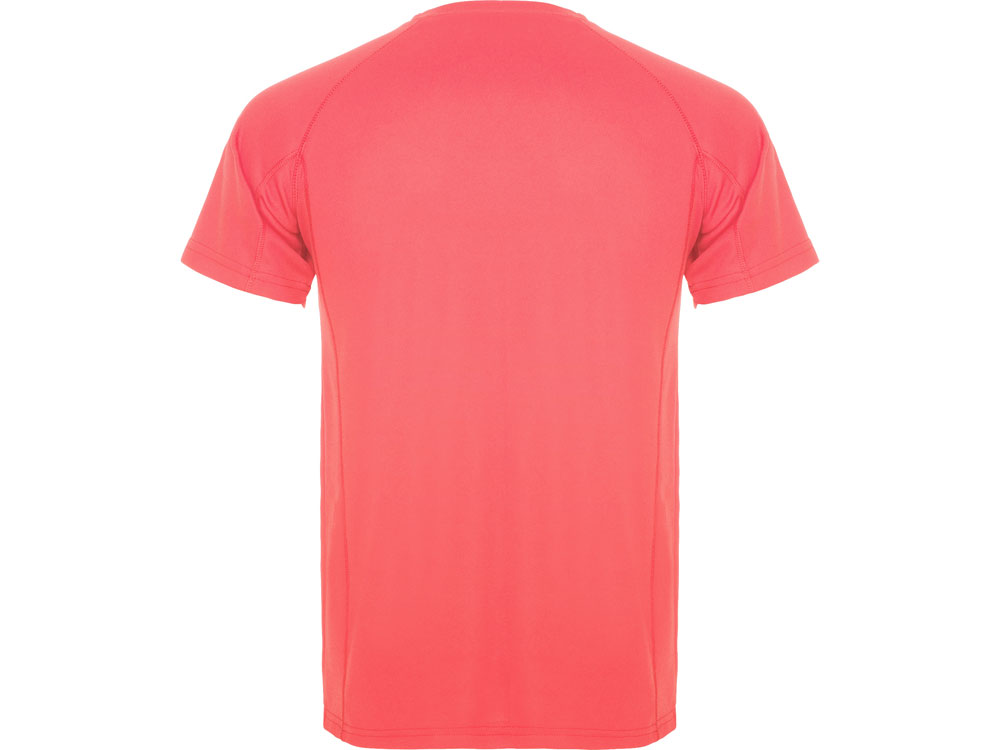 Спортивная футболка Montecarlo детская, неоновый коралловый