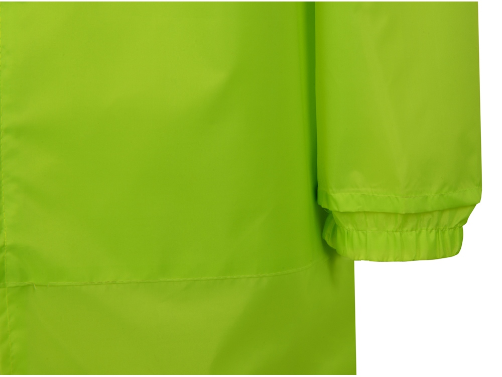 Дождевик Sunshine со светоотражающими кантами, зеленый неоновый, размер  XS/S