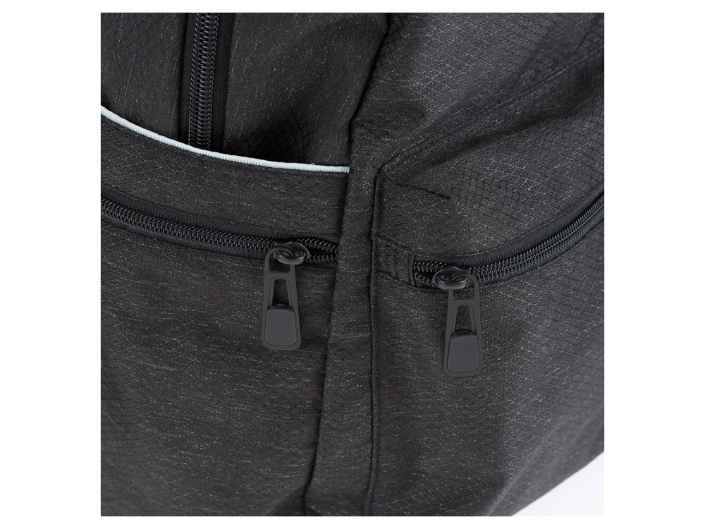 Рюкзак TORBER GRAFFI, серый с карманом серого цвета, полиэстер, 44 x 31 x 18 см