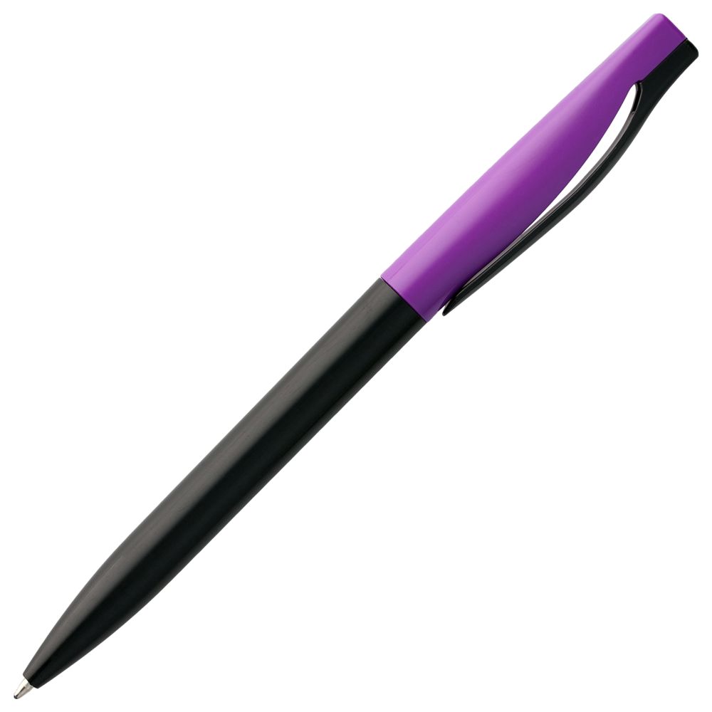 Ручка шариковая Pin Special, черно-фиолетовая