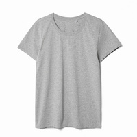 Футболка женская T-bolka Stretch Lady, серый меланж