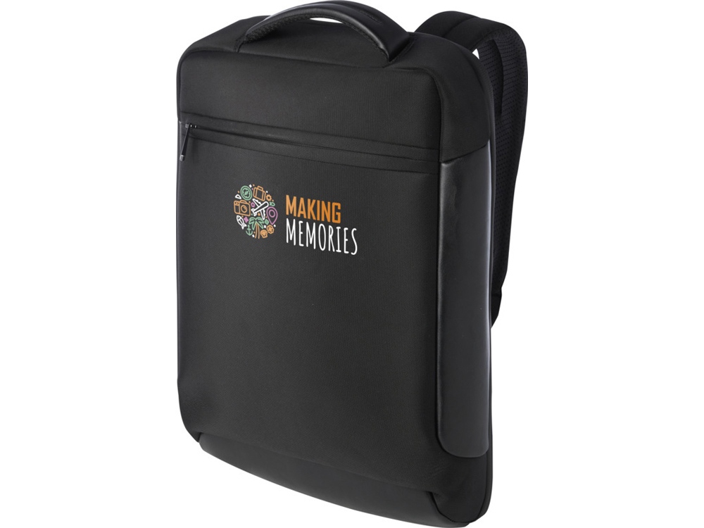 Expedition Pro компактный рюкзак для ноутбука 15,6 из переработанных материалов, 12 л - Черный