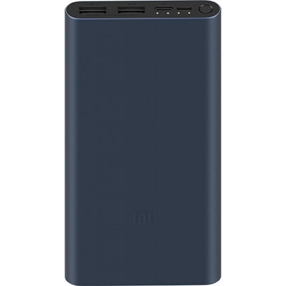 Внешний аккумулятор Mi Power Bank 3, 10000 мАч, сине-черный