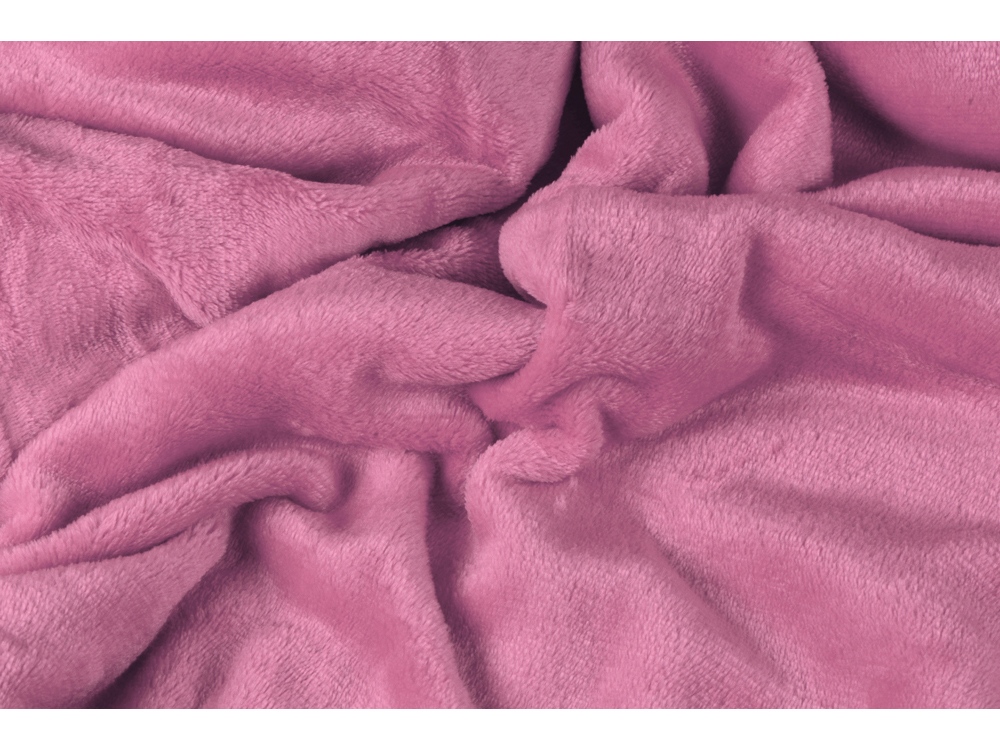 Плед мягкий флисовый Fancy, пыльно-розовый