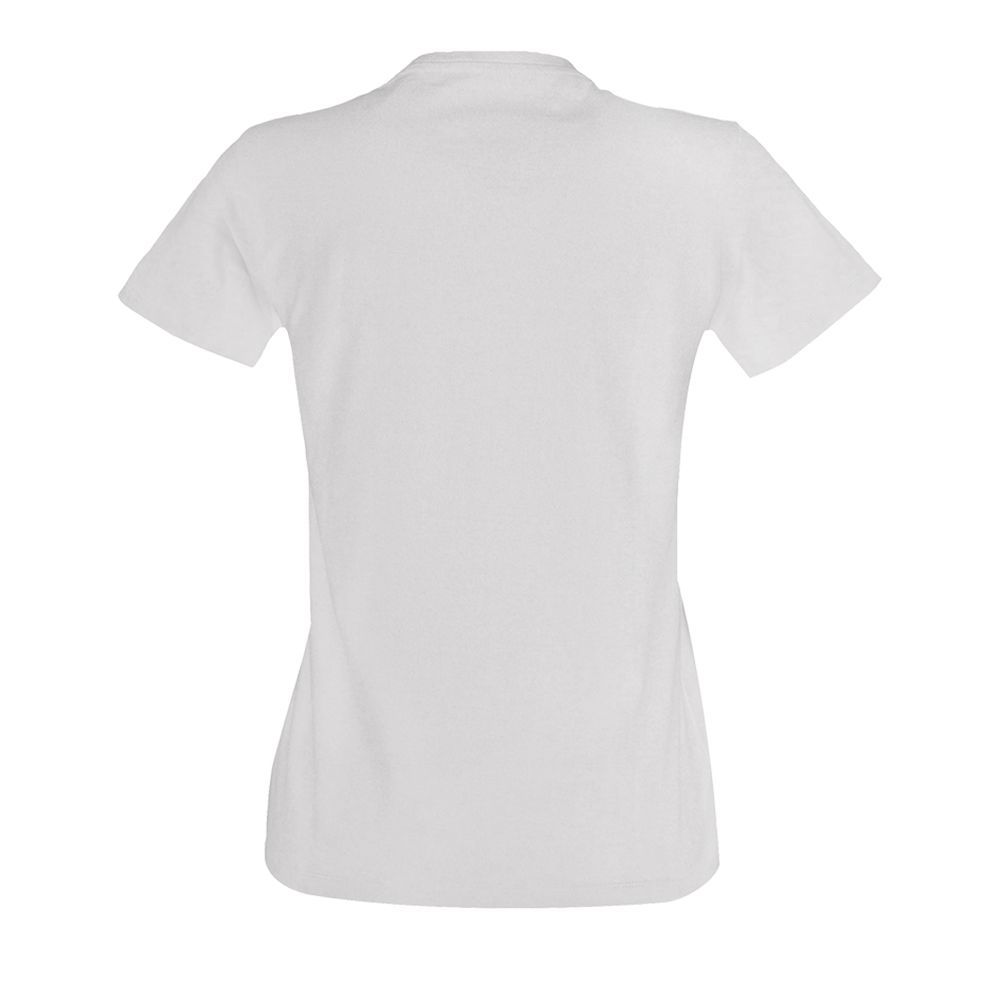 Белая футболка женская без рисунка