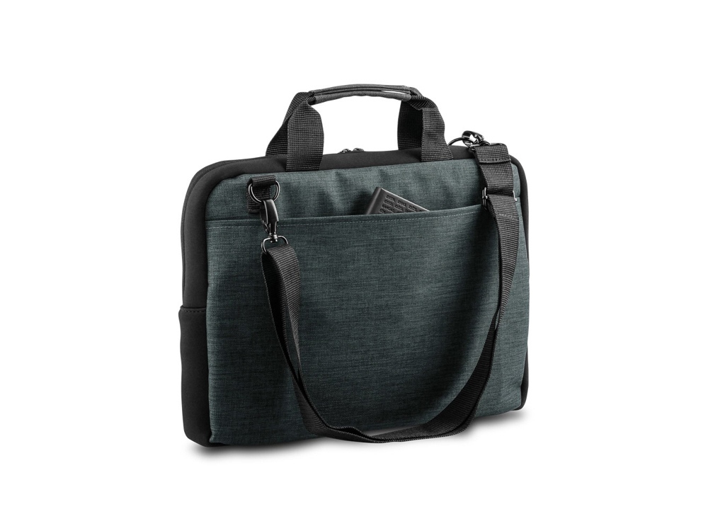 KANGA. сумка для ноутбука из полиэстера, темно-серый