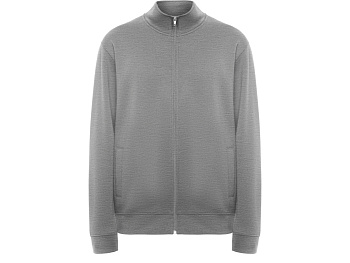 Толстовка на молнии Ulan, серый меланж