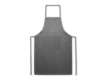 ZIMBRO. Фартук с переработанным хлопком, черный