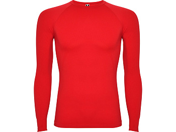 Футболка Prime мужская с длинным рукавом, красный