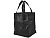Ламинированная сумка для покупок, черный