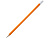 Карандаш деревянный COUVET с ластиком, апельсин