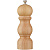 Мельница для перца Wood, малая, неокрашенная