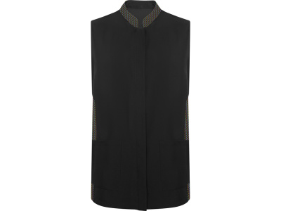 Жилет Aldany, черный/геометрический принт