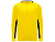 Футболка Porto  мужская с длинным рукавом, желтый/черный