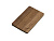Флешка в виде деревянной карточки с выдвижным механизмом, 64 Гб, коричневый