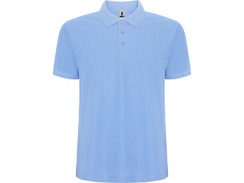Рубашка поло Pegaso мужская, небесно-голубой
