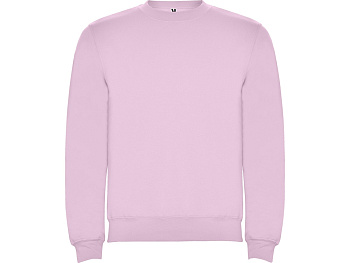 Свитшот с начесом Clasica детский, светло-розовый