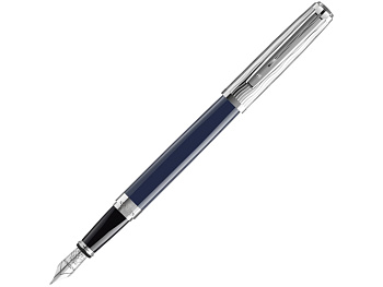 Перьевая ручка Waterman Exception22 SE deluxe цвет: Blue CT, перо: F, в подарочной упаковке