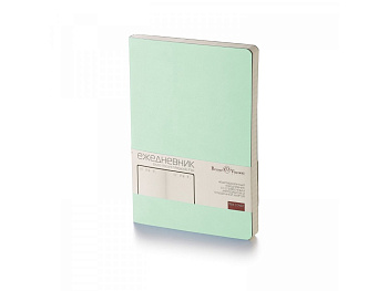 Ежедневник А5 недатированный Megapolis Flex, зефирный мятный