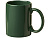Кружка керамическая Santos, зеленый