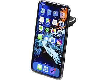 Магнитный держатель для мобильного телефона Aero, черный