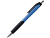 CARIBE. Шариковая ручка из ABS с противоскользящим покрытием, Синий