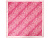 Платок розовый 500*515 мм в подарочном мешке