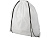 Рюкзак со шнурком Oriole из переработанного ПЭТ, белый