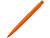 Шариковая ручка RECYCLED PET PEN PRO K transparent GUM soft-touch, оранжевый