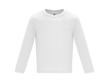 Футболка Baby  детская с длинным рукавом, белый