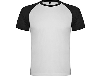 Спортивная футболка Indianapolis детская, белый/черный