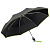 Складной зонт Drizzle, черным с зеленым
