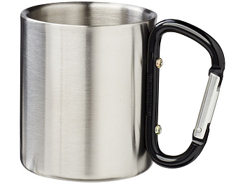 Термокружка с ручкой-карабином Alps 200мл, черный