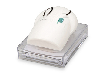 Диспенсер с блоком для записей Доктор, белый