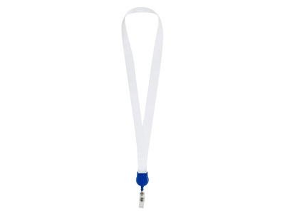 Ланъярд 2 см с ретрактором, синий