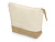 Косметичка Jute из хлопка и джута, натуральный