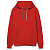 Толстовка с капюшоном Unit Kirenga Heavy, красная