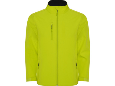 Куртка софтшелл Nebraska мужская, лаймовый пунш