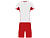 Спортивный костюм Boca, белый/красный