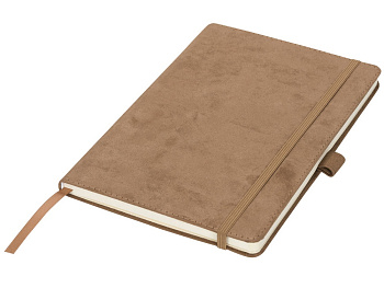 Блокнот А5 Suede, коричневый