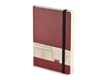 Ежедневник недатированный А5 Vincent, бордовый