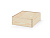 Деревянная коробка BOXIE WOOD L, натуральный темный