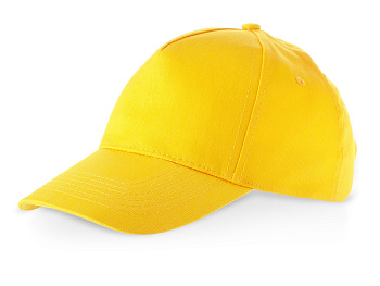 Бейсболка Memphis 5-ти панельная, золотисто-желтый